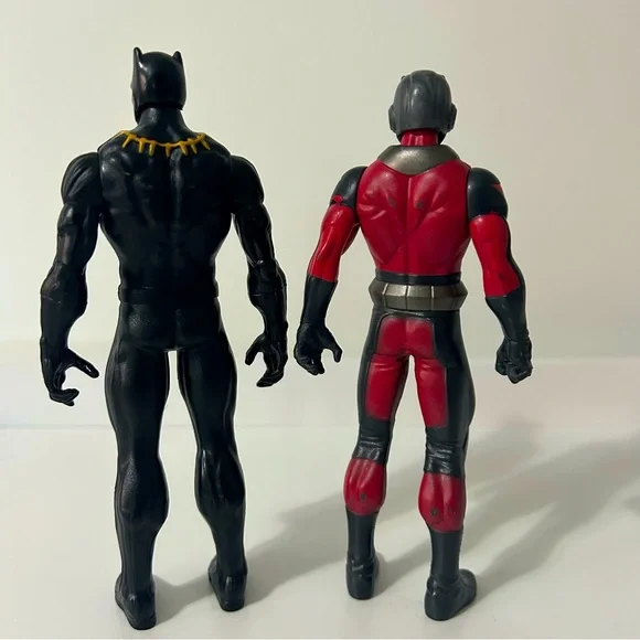 Marvel Figures 6” Figurines. Set of 2. Ant Man & Black Panther - Picture 5 of 6